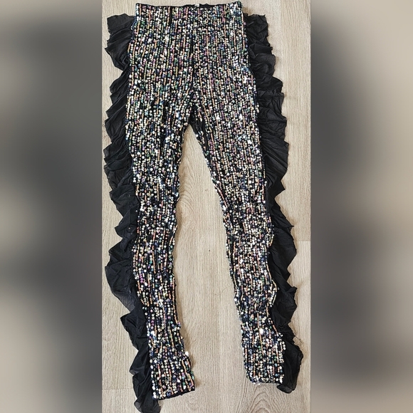 Small Sequin Two-Piece Set - Picture 3 of 7